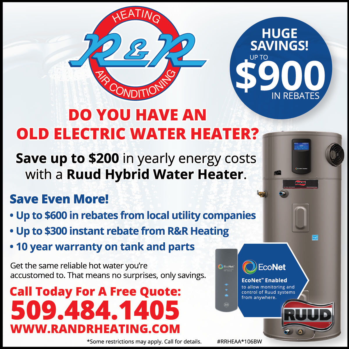 Federal Rebate Hybrid Water Heater 2022