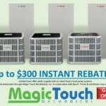 Bosch Light Heat Pump NEW 2021 Magic Touch Mechanical