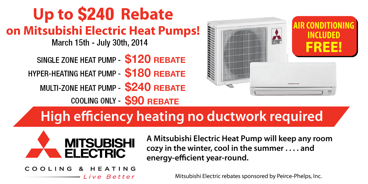 Mitsubishi Heat Pump Rebate Expires