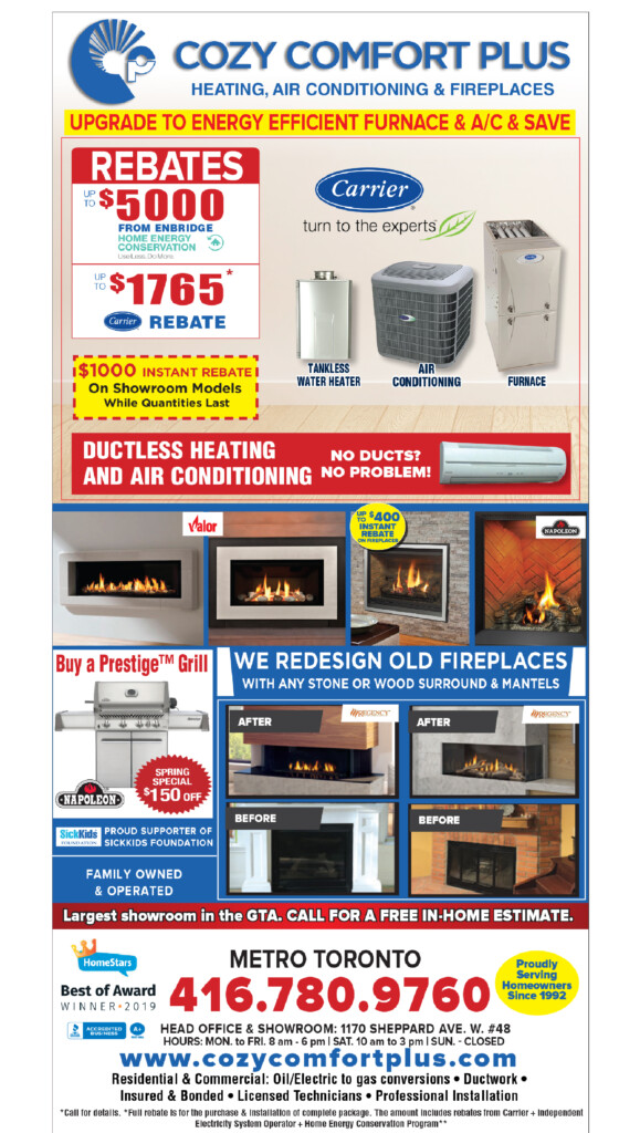 Rebate For Cooling And Heating Systems In Ontario Cozy Comfort Plus