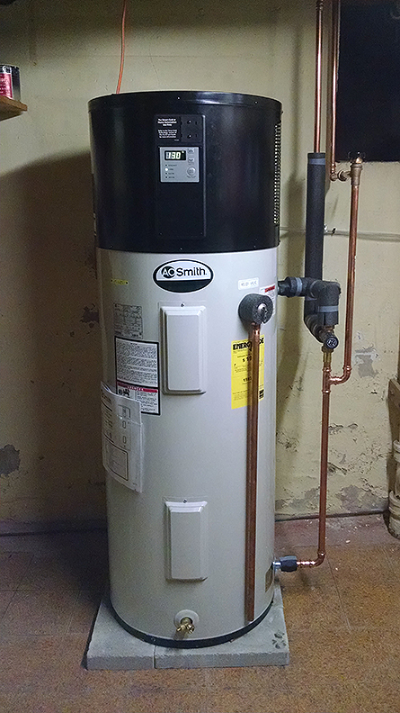 AO Smith Voltex Heat Pump Water Heater ReVision Heat